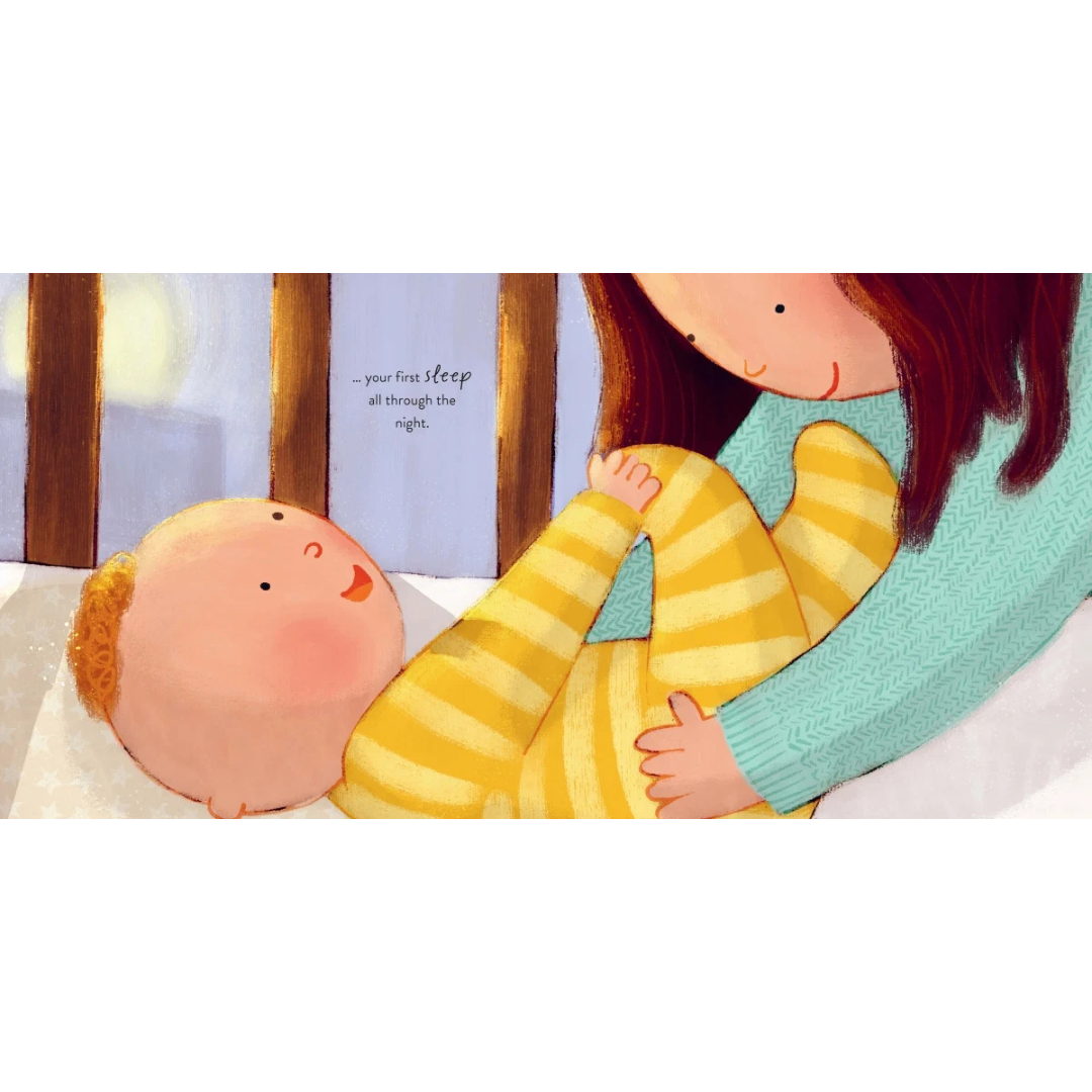 All the Firsts (Hardcover) by Toni D'Alia Australian Author Kids Picture book about Celebrates All the Milestones in A Baby’s First Year of Life