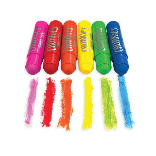 Ooly Chunkies Paint Sticks Set of 6 Rainbow Stationary Art and Craft for kids 3yrs+