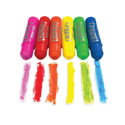 Ooly Chunkies Paint Sticks Set of 6 Rainbow Stationary Art and Craft for kids 3yrs+