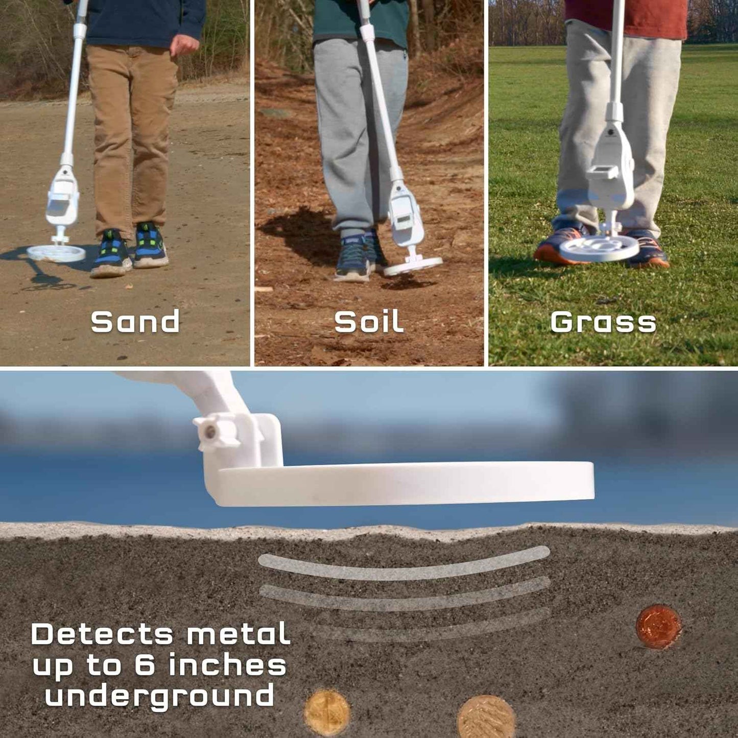 Metal Detector By Thames & Kosmos Outdoor Activity Play Toys STEM Toy 8yrs+