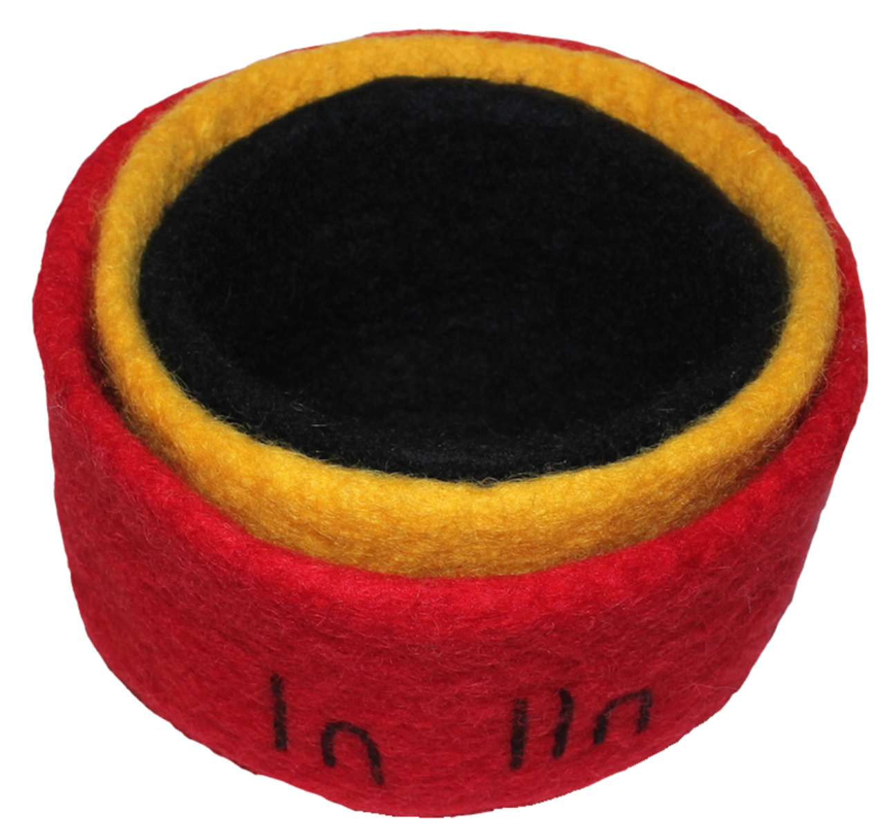 Papoose Felt Indigenous Nested Bowls Set of 3 First Nations Resources Australian Pretend and Imaginative Play School Range Best Seller 3yrs+