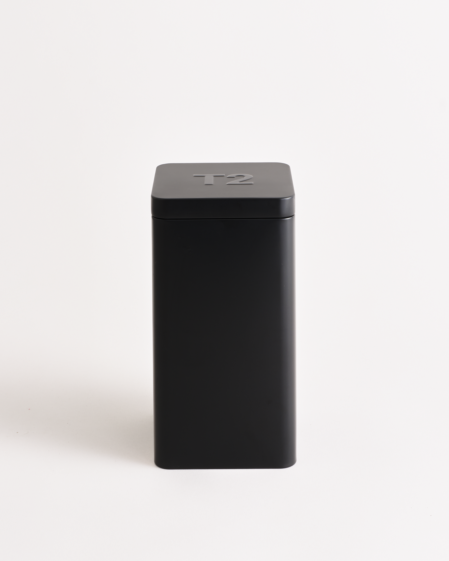 Square Tin Tall Black