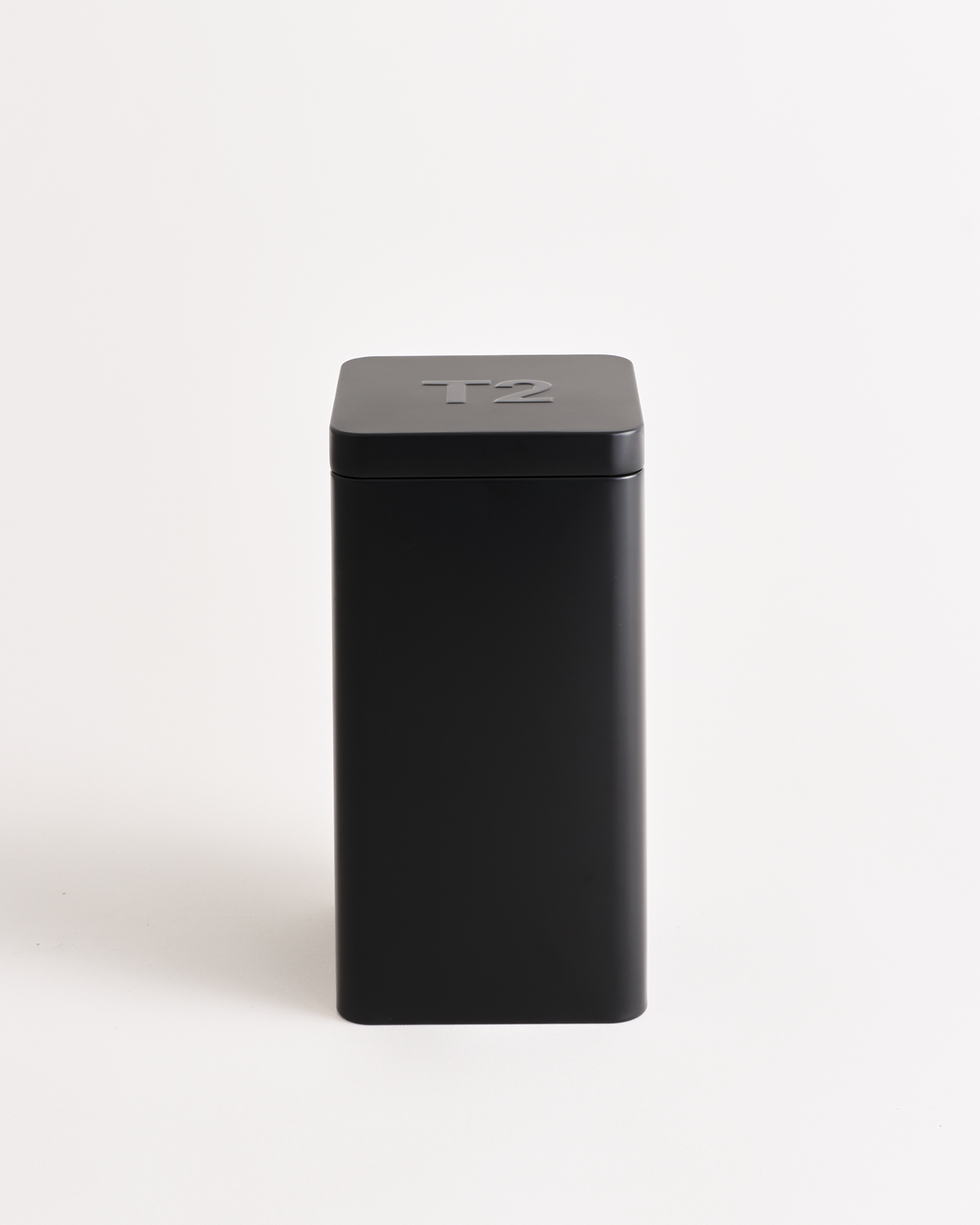Square Tin Tall Black