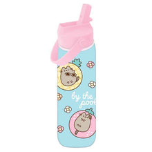 Pusheen Tropical Vacation Water Bottle 'By The Pool'