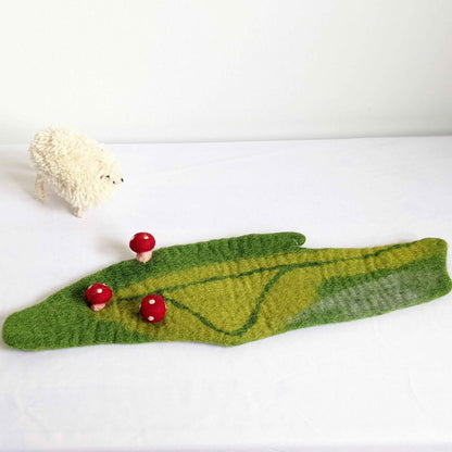 Papoose Felt Mossy Mat Pretend & Imaginative Play Toys 3yrs+