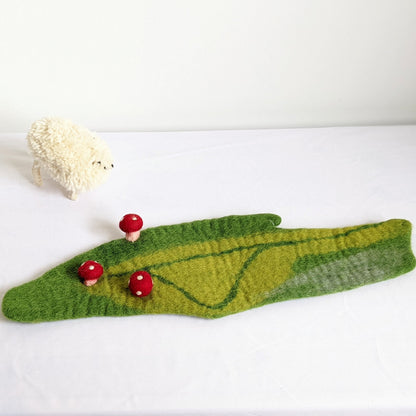 Papoose Felt Mossy Mat Pretend & Imaginative Play Toys 3yrs+