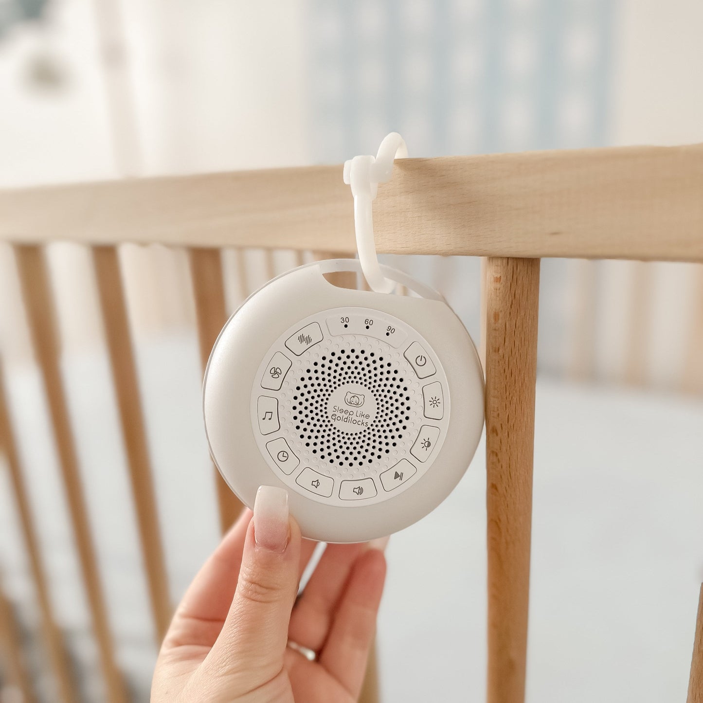 Sound Sleeper Portable White Noise and Night Light