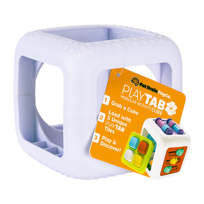 PlayTab Cube by Fat Brain Toys Sensory Cognitive Developmental Toys for Toddlers Baby Toys 12m+