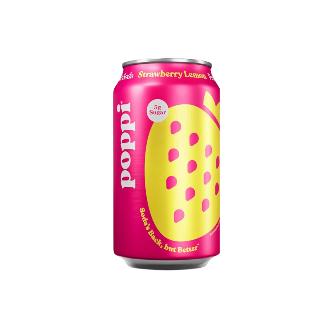 Poppi Strawberry Lemon 355ml