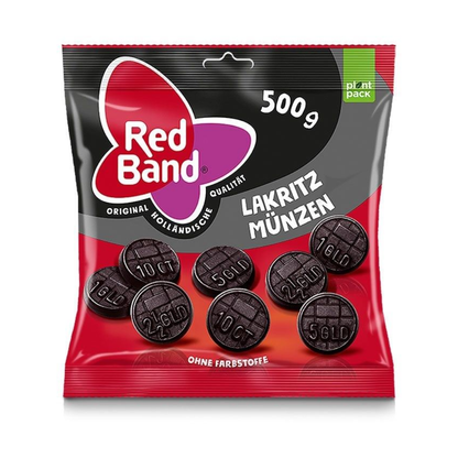 Licorice Black Coins 500g (Lakritz Münzen)