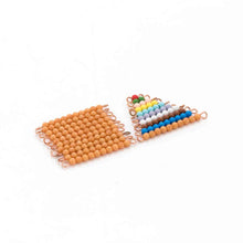 Montessori Math Material 11-20 Coloured Beads Math Games for Kids