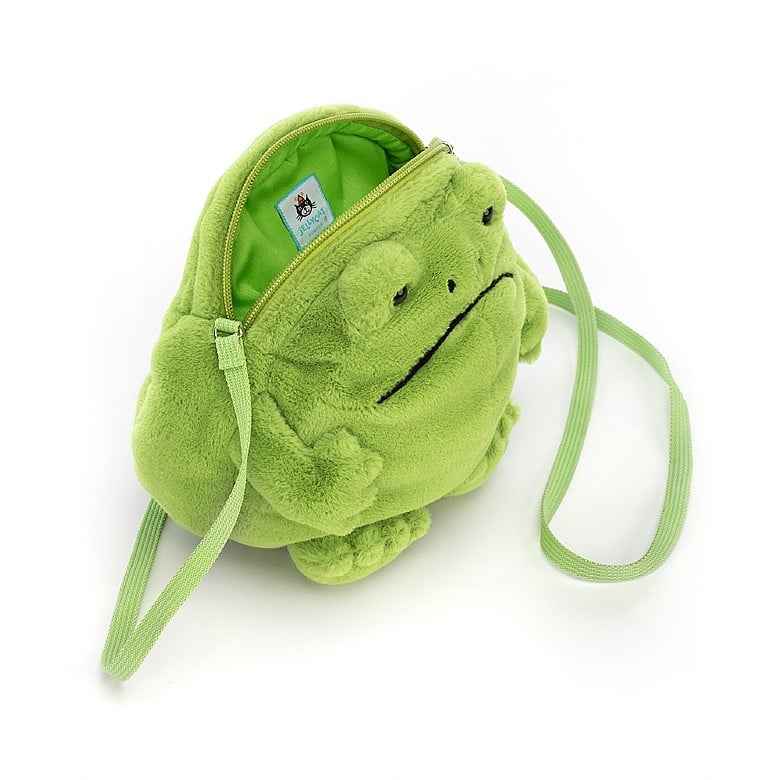 Jellycat Bag Ricky Rain Frog 17cm