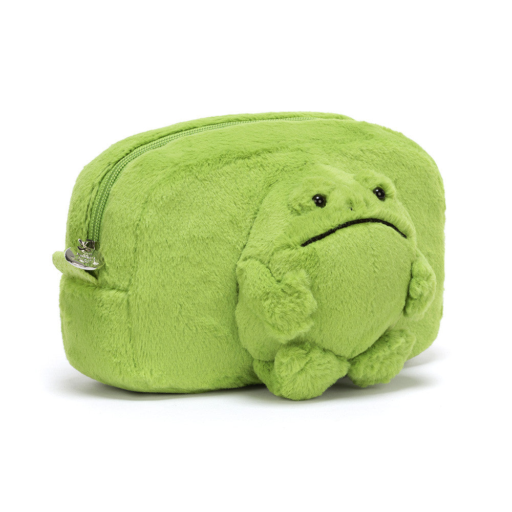 Jellycat Pouch Ricky Rain Frog  19cm