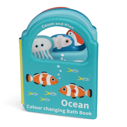 Rex London Colour Changing Bath Book Ocean Baby Toys 0m+
