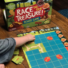 Race To The Treasure Board Game By Peaceable Kingdom STEM Strategy Games 5yrs+