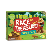 Race To The Treasure Board Game By Peaceable Kingdom STEM Strategy Games 5yrs+