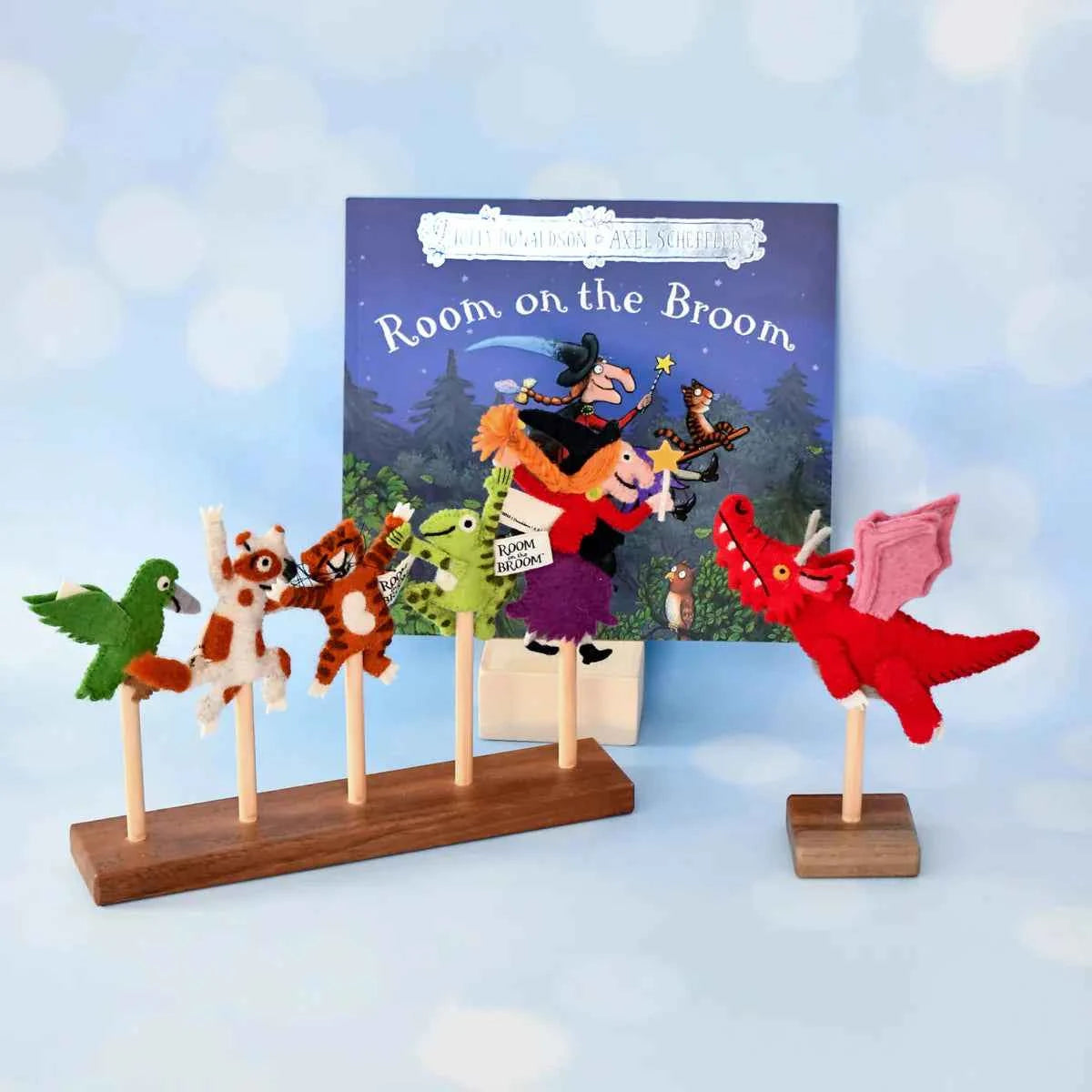 Tara Treasures The Room On The Broom® Finger Puppets Set of 6 3yrs+