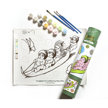 Kids Paint By Numbers May Gibbs Snugglepot & Cuddlepie Art and craft for kids DISCONTINUED 6yrs+