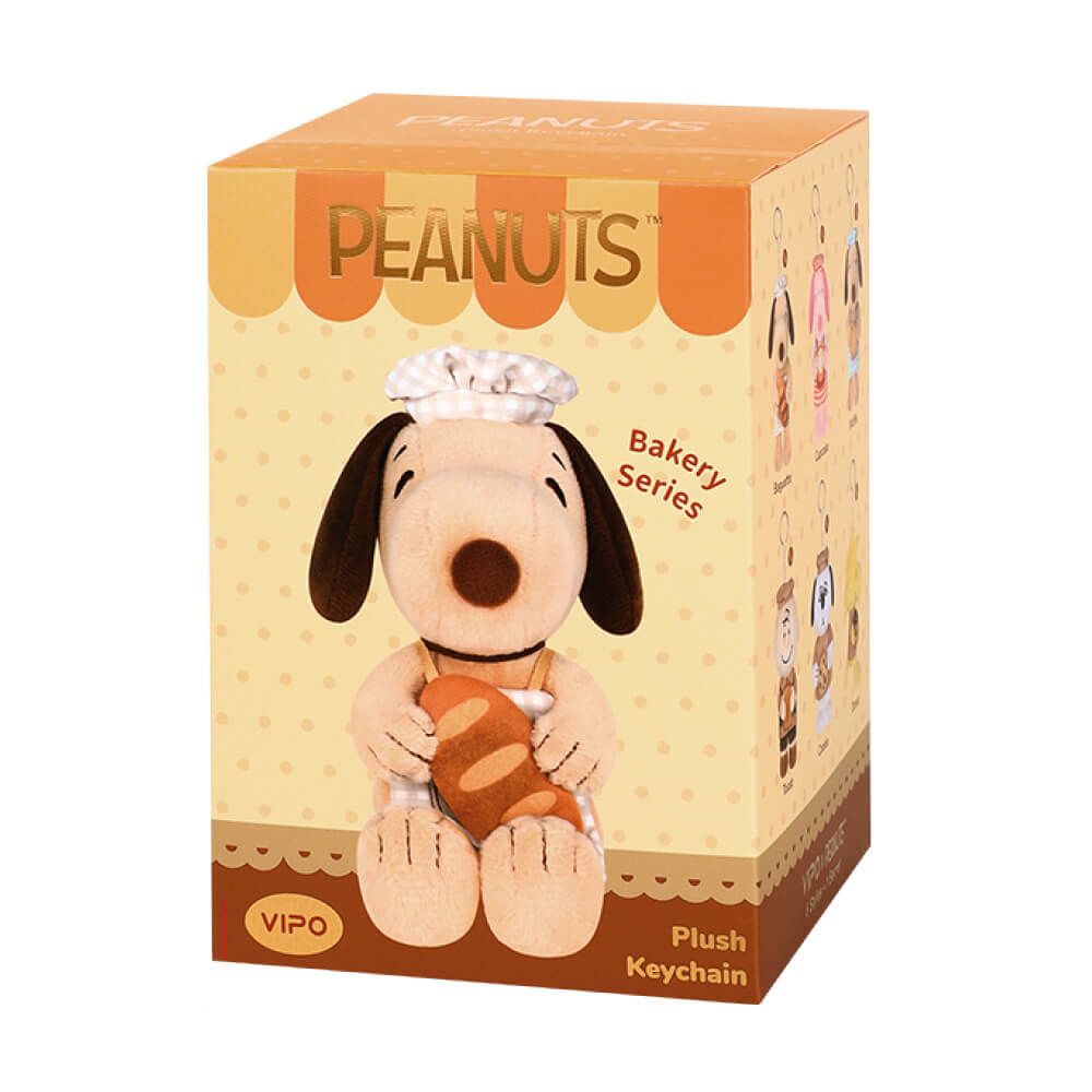 Peanuts Bakery Plush Keyring Blind Box