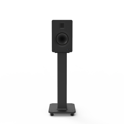 Kanto SX22 22" Tall Fillable Speaker Stands with Isolation Feet - Pair, Black