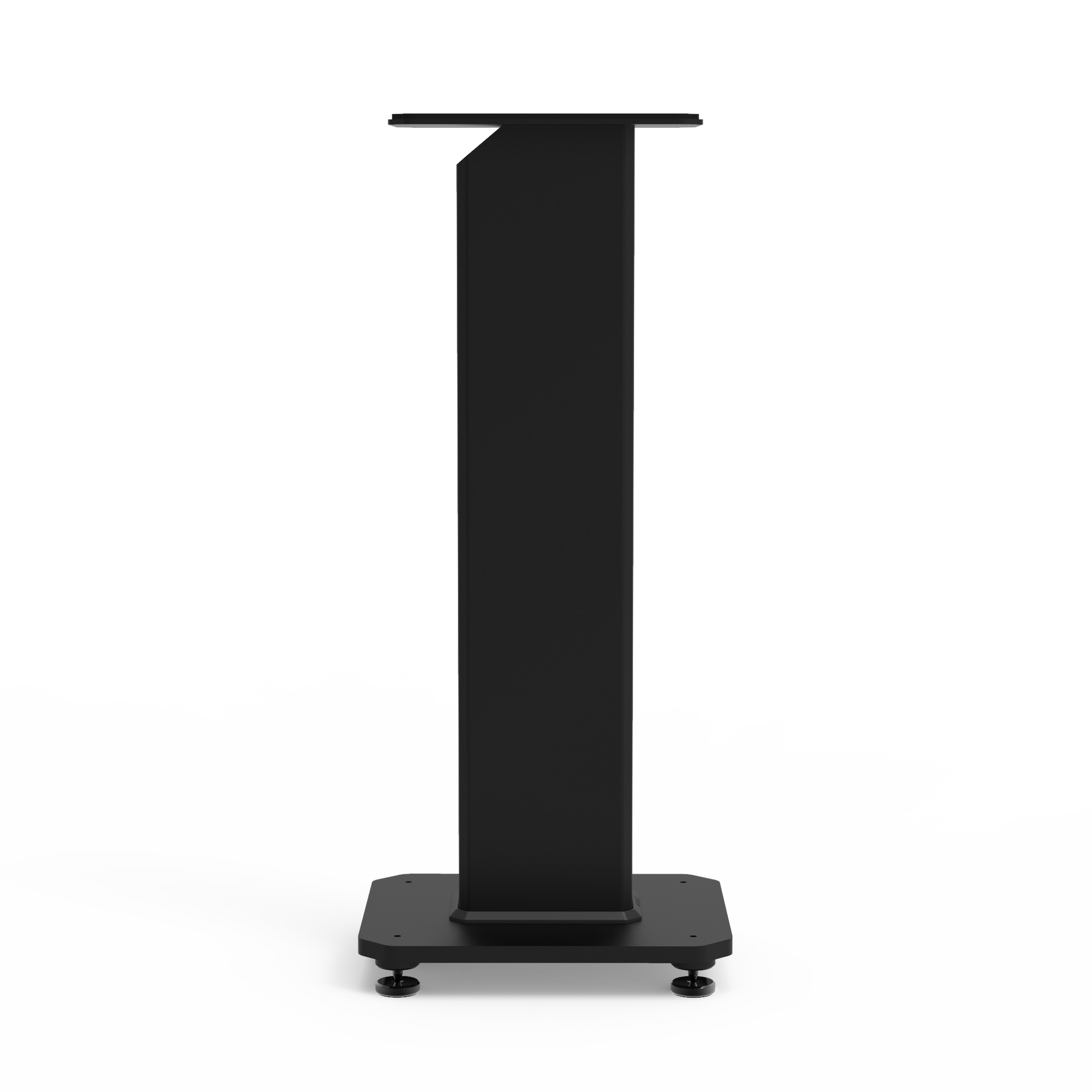 Kanto SX26 26" Tall Fillable Speaker Stands with Isolation Feet - Pair, Black