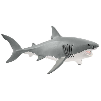 Schleich Great White Shark Figurine Ocean Sea Life Collection Animal Figurines 3yrs+