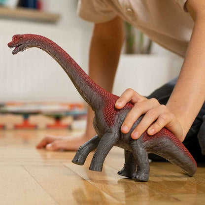 Schleich Brachiosaurus Red Extra Large Figurine Dinosaur Collection Animal Figurines 3yrs+
