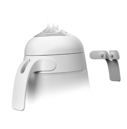 Nanobébé Silicone Bottle Handles - 2-Pack White - Myer