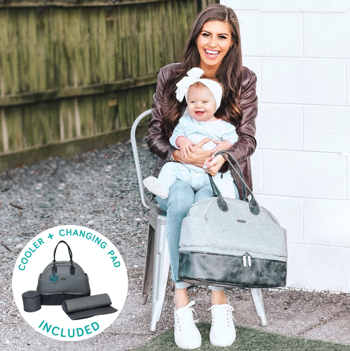 Nanobébé Duet Diaper Bag