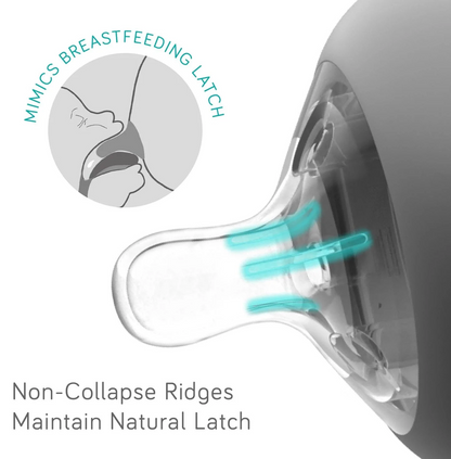 Nanobébé Silicone Bottle & Handle Bundle Myer Exclusive