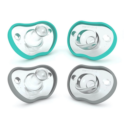 Flexy Pacifier 4-Pack Color Teal/Grey Size 3 months +