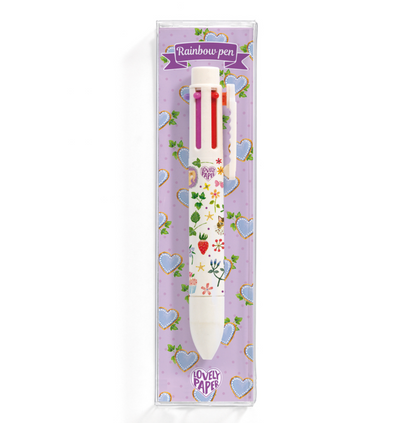 Multicolor Rainbow Pen 6 Colours by Djeco Stationary Art and craft for kids 3yrs+