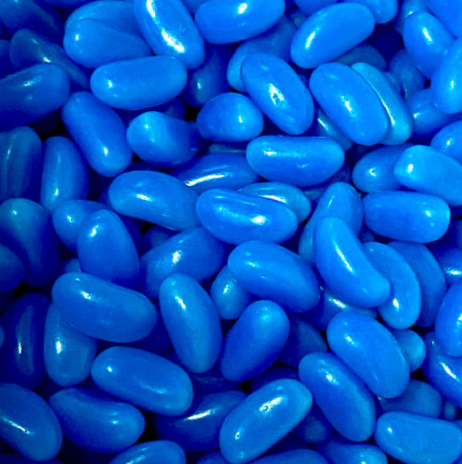 Dark Blue Jelly Beans 1kg