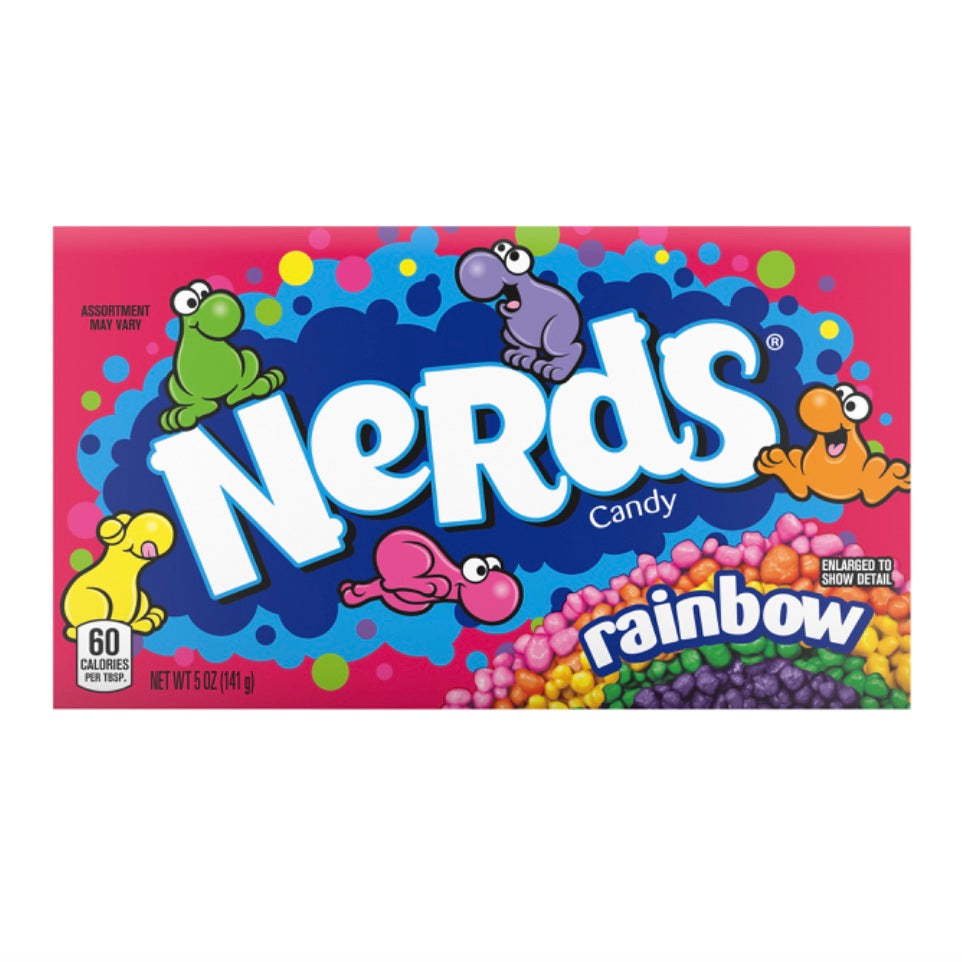 Rainbow Nerds Candy Box - 142g