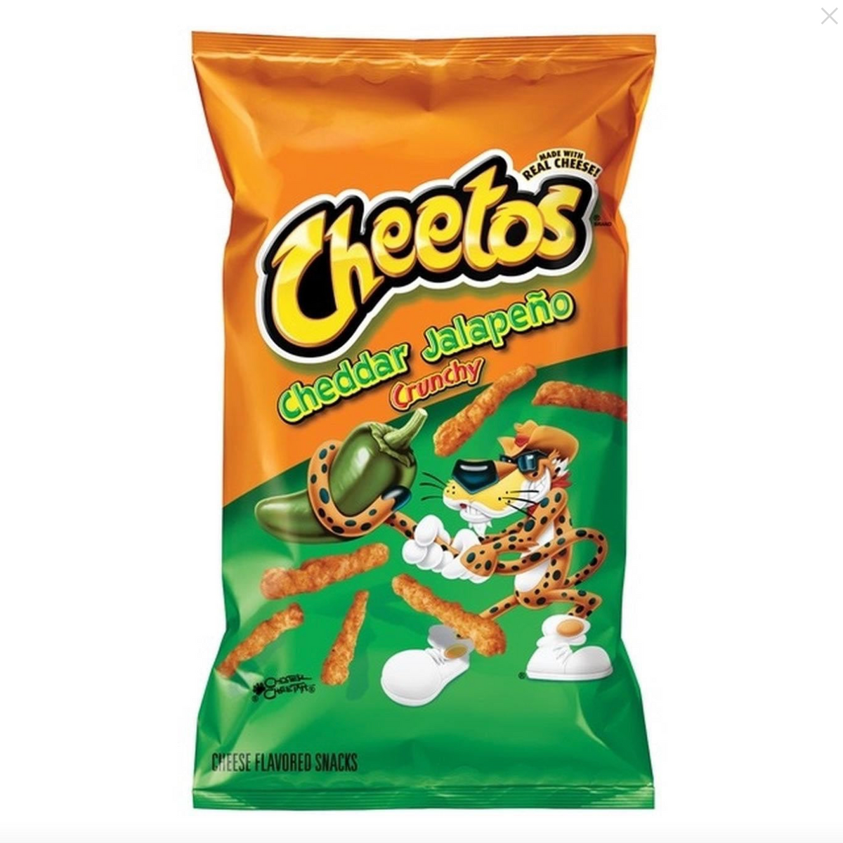 Cheetos Cheddar Jalapeño Crunchy - 226.8g