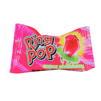 Ring Pop Super Strawberry Flavour