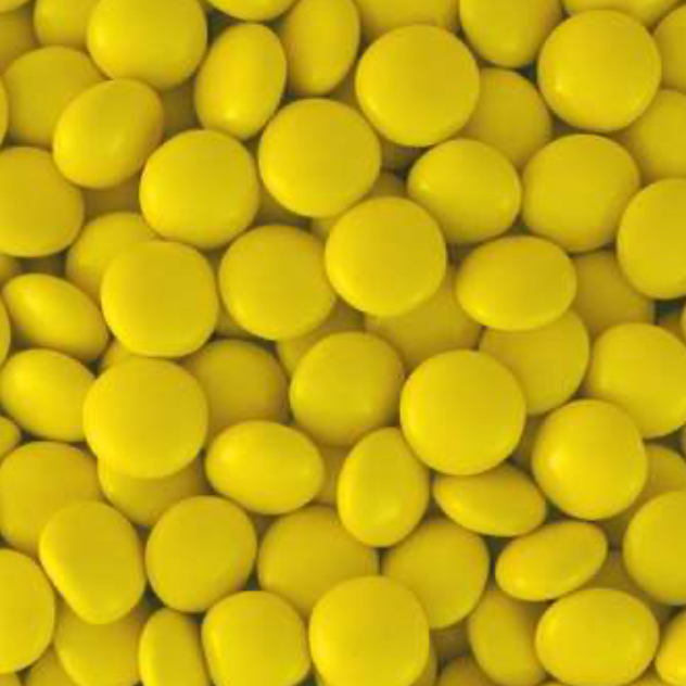 Yellow Chocolate Buttons 1kg