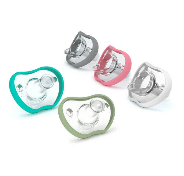 Flexy Pacifier Twin-Pack Color Grey Size 3 months +