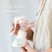 Breast Pump Adapter Set Breastmilk Bottle Fit 2-Pack - Gen 1 (white bottom bottles)