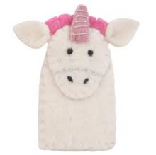 Pashom Felt Unicorn Finger Puppet Each Pretend & Imaginative Play Toys 3yrs+