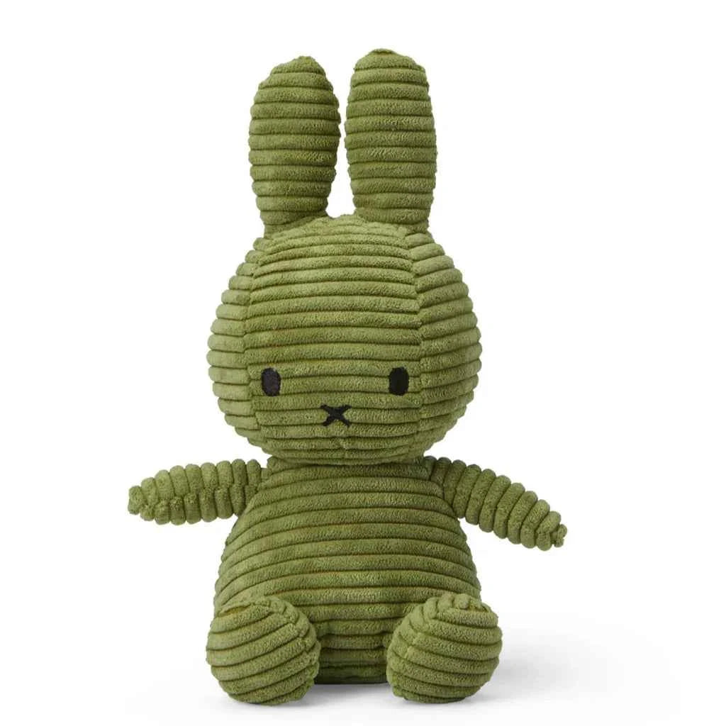 Miffy & Friends Miffy (ECO) Corduroy Olive Green 23cm