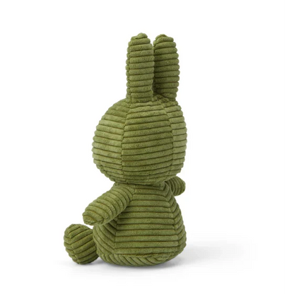 Miffy & Friends Miffy (ECO) Corduroy Olive Green 23cm