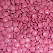 lolliland pink chocolate buttons 1kg