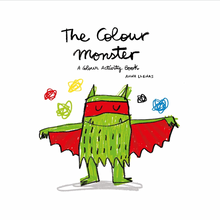 The Colour Monster: A Colour Activity Book  (Paperback) Art and Craft for Kids 3yrs+