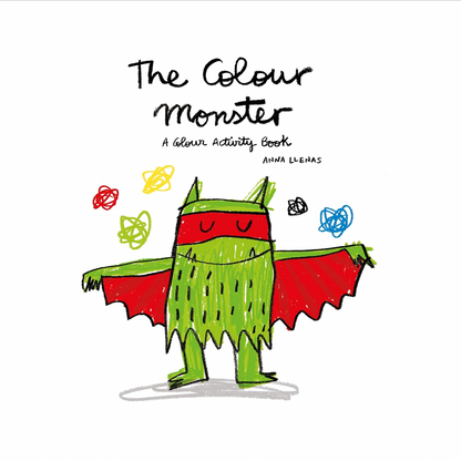 The Colour Monster: A Colour Activity Book  (Paperback) Art and Craft for Kids 3yrs+