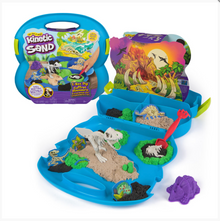 Kinetic Sand T-Rex Dino Fossil Dig Case Sensory Toys DISCONTINUED 3yrs+
