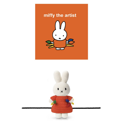 Miffy Handmade and her Artist Outfit 25cm