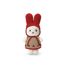 Miffy Handmade and her Roses Dress and Red Hat 25cm