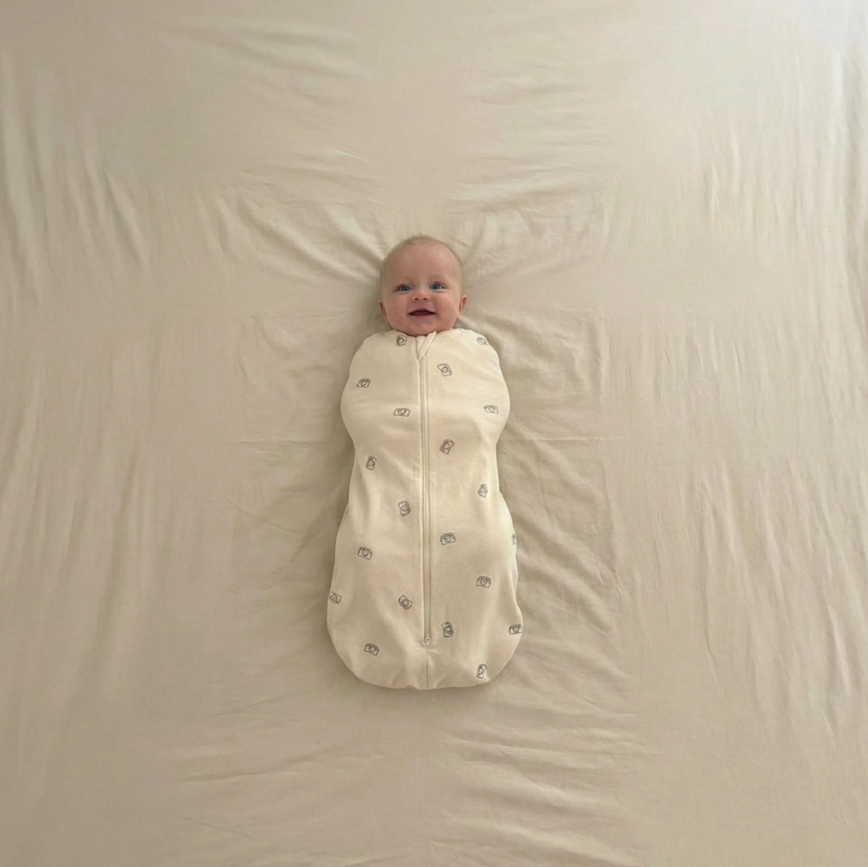 Swaddle Sleep Sack 1.0 TOG Organic Cotton Jersey | Sleep Like Goldilocks