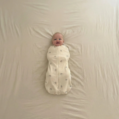 Swaddle Sleep Sack 1.0 TOG Organic Cotton Jersey | Sleep Like Goldilocks